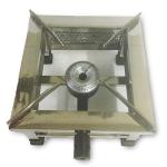 Steel Square Single HIGH Flame Burner Commercial LPG Propane Gas Stove COOKTOP