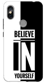 Mobiera Believe In Yourself Printed Back Cover Case For Redmi Y2