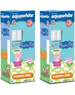 aquawhite Peppa Pig Kids Strawberry Toothpaste 80g (Pack of 2)