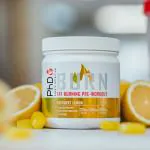 PhD Sport Nutrition Burn Pre Workout, Caffeine and L-Carnitine Powder with weightless aids, 20 Servings Advanced Powder, Energy Strength Booster 200 gm Sherbet Lemon