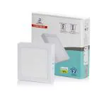 D'Mak Surface Mounted LED Light for Ceiling, 8-Watt Panel Light White Light Square Pack of 1