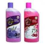 SOULFRESH 500ml (Pack of 2 ) Disinfectant floor cleaner liquid | Kills 99.9% germs Lavender, Floral