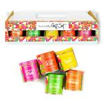 Puremazing Natural Herbal Gulal - Holi Colour - Non Toxic Colors, Skin Friendly, Washable and Easy to Remove - Pack of 5 (80gm x 5)