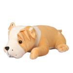 FUN ZOO Cute Washable Soft Stuffed Plush Toy for Kids Babies Soft Toy(40 cm, Bull dog Brown)