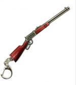 Blue Aura Rexter Maroon Metal Key Chain Pubg Gun Winchester 94 3D Body 120Mm Length Key Chain
