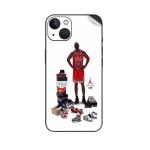 GADGETSWRAP Printed Vinyl Skin Sticker for Apple iPhone 14 - NBA Jordan