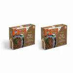The Thar Food Jhatpat Khana Rajma with Plain Rice | Ready to Cook Food | 375 Gm | Pack of 2