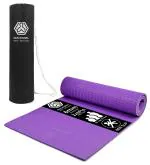 Quick Shel Purple Eva Yoga Mat, 6 Mm