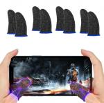 Kimast Black Finger Sleeve (Pack Of 8)