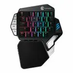 GameSir Z1 Cherry One-Handed Gaming Keyboard (RGB), Wireless Mechanical Mini Gaming Keyboard, Mobile Gaming Keyboard for PUBG, Compatible with Xbox One/PS4/PS4 Slim/PS4 Pro/Nintendo Switch/PC