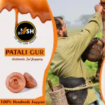 Pure Tal Patali Bites/Barfi 350gms: Organic Palm Jaggery (Patali Gur/Karupatti) - Sugar Substitute