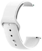 Black Lovies White Silicon Smart Watch Strap For Fire Bolt 360 Pro Bsw0017