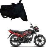 CARNEST Two Wheeler Cover for Hero (Passion Pro, Black)