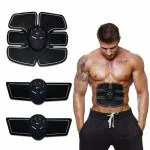 Figment 6 pack abs stimulator/Wireless Abdominal and Muscle Exerciser Training Device Body Massager/6 pack abs stimulator charging battery/mart Fitness Abs Maker/Exerciser Training Device Massager (simple pack) (ABS)