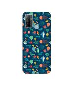 Casotec Aquarium Texture Design 3D Printed Hard Back Case Cover for Oppo A53