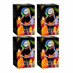 VRUNDA Natural Holi Colours 1600 Grams (400g*4) (100G * 4 Packet) Pink, Yellow, Green, Orange