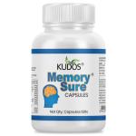 Kudos Memory Sure Capsules | Brain Tonics | 60 Capsules | GMP Certified