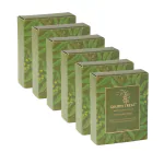 Golden Treez Natural Handmade Neem Soap For Glowing Skin And Skin Brightening ,115 Gram (pack of 6)