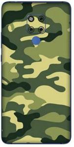 aadia Huawei Mate 20 X Matte Vinyl Textures Printed Mobile Skin Sticker with Scratch Resistant Lamination