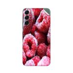 GADGETSWRAP Printed Vinyl Skin Sticker for Samsung Galaxy S22 Plus - frozen red berries