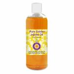 Deve Herbes Pure Golden Jojoba Oil (Simmondsia chinensis) Natural Therapeutic Grade Cold Pressed 200ml