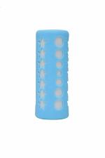 Safe-o-kid Silicone Baby Feeding Bottle Cover, Sleeve, Holder, Insulated Protection, All Bottle Types, Large 250 Ml- Blue Pack of 1