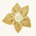 SPECIALYOU.IN Pack of 10 items Artificial Jute Flowers for Home Decoration, Gift, Mandir Pooja Table, Cake Decor, Bouquet Making, Backdrop, Valentine's Day Decoration