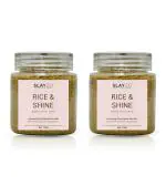 Slayzo Rice & Shine Herbal Skin Powder For Skin Hydration 200 g (100g X 2 Pack)