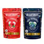 SnackAmor Premium Dried Combo Pack Of Blueberry 100 g & Cranberry 100 g