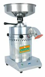 Technopure 1 Hp Single Phase Motor 7-15 Kg Per Hour Automatic Domestic Flour Mill Machine For Home - Silver