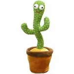 Zyamalox Little Toys Multicolor Plastic Dancing Cactus Talking Toy