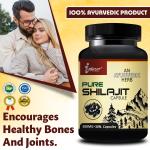 INLAZER Pure Shilajit Capsules , Pure Shilajit Capsules , For Long Timing Energy Improves Memory Power & Immunity Level