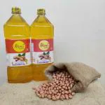 Mimi Gold Cold Pressed Groundnut Oil / Peanut Oil - (1 Litre * 2)