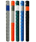 RCRS Rubber Shock Absorption Thunderblade and Dynamic Texture Cricket Bat Grip with Wooden Cone Cricket Accessories for Boys (5 Grip and 1 Cone)