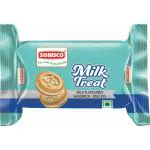 SOBISCO Milk Treat Sandwich Cream Biscuits tasty and healthy (72g) (Pack of 20)