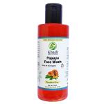 Khadi Natural Herbal Anti Tan Papaya Face Wash - Skin Lightening & Tan Removing - Sles & Paraben Free Pack Of 1