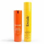 Foxtale Glow Protect Combo | Vitamin C Face Serum 30ml and Dewy Sunscreen 50 ml |