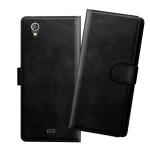 HANIRY Flip cover For Gionee P4s flip cover / P4S flip cover / Black