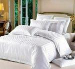 Creative Corner 600 TC Egyptian Cotton Satin Stripes Double King Size Bedsheet with 2 Pillow Covers