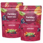 Farmley 8 in 1 Tasty Berry Mix Antioxidants Rich, Mix Dried Berries 400g(Pack of 2, Each 200 g)