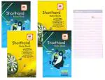 FIRST CLICK Shorthand Steno Notebook short notebooks Doctors Prescription Pad Writing Notepad 160 Pages in a Booklet Pack of 4 booklet 58 GSM Paper Both side ruled Both side Uses Size:12.2 x 18 cm