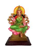 RS Innovations Sri Maha Varahi Amman Statue Idol for Pooja Room, Living Room Office and Decorative Show Piece -18 cm (Multicolour)