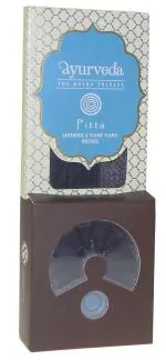 Song Of India Ayurveda: Dosha Theraphy - Incense Sticks, Cones & Holder Gift (Lavender & Ylang Ylang)