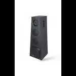 ZINITAX Triangle Tower Speaker 25000W PMPO with Bluetooth/Aux/USB/Mic Port (2 ft Height)
