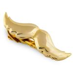 PELUCHE The Gold Manly Moustache Tie Pin For Men