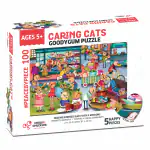 Chalk and Chuckles Goody Gum Cat 100 Piece Jigsaw Puzzle