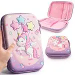 Zest 4 Toyz Pencil Case for Kids 3D Unicorn Pouch for Girls Pen Pencil Box for Kids