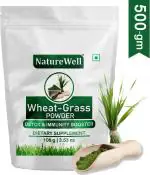 Naturewell Organic Wheatgrass Powder-500G Wholefood Multivitamin, 500 Gram