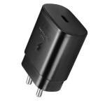 mPix 25W USB C Super Fast Charger Adapter| Compatible with Samsung Galaxy S21/S21+/S21 Ultra/S20/S20+/S20 Ultra/Note 20 Ultra/Note 10/Note10+Adapter only (Black)