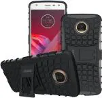 CarryWrap Back Cover for Motorola Moto Z2 Play (Black)